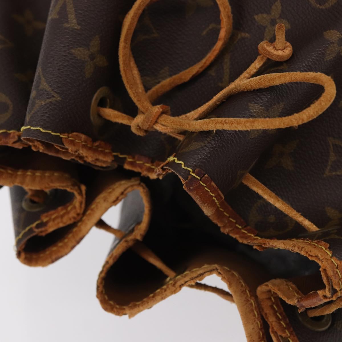 LOUIS VUITTON Monogram Noe Shoulder Bag M42224 LV Auth bs31904