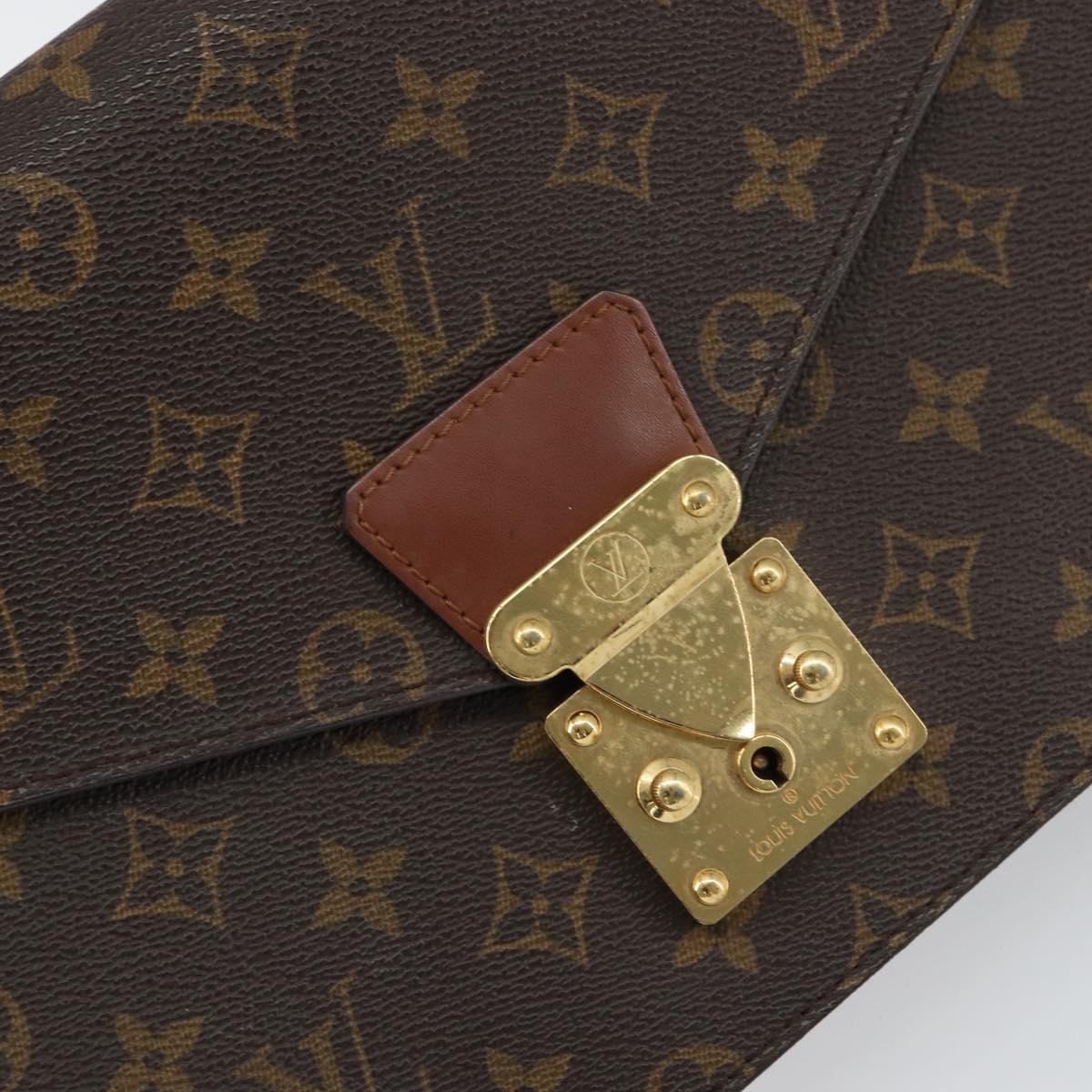 LOUIS VUITTON Monogram Concorde Hand Bag M51190 LV Auth bs31905