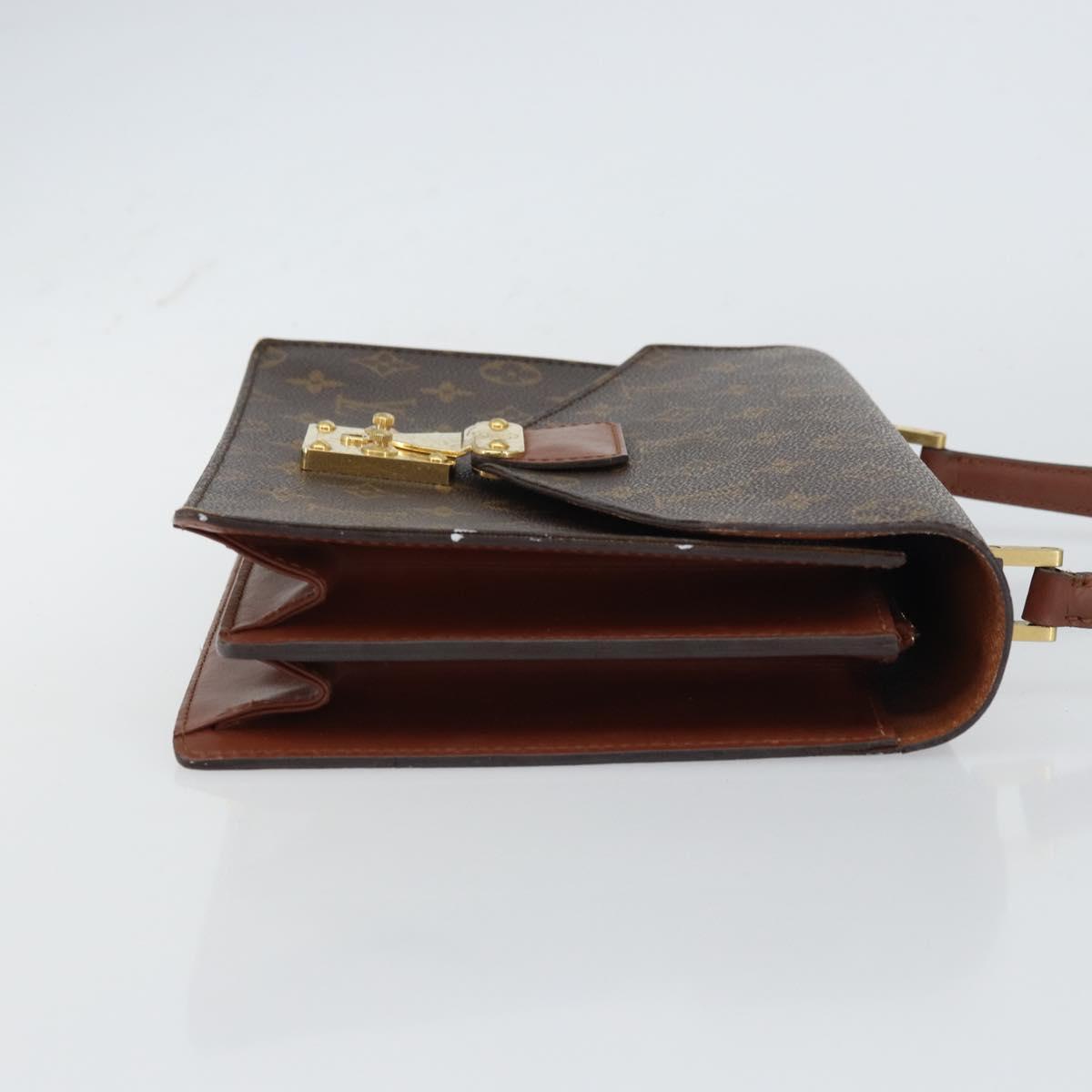 LOUIS VUITTON Monogram Concorde Hand Bag M51190 LV Auth bs31905