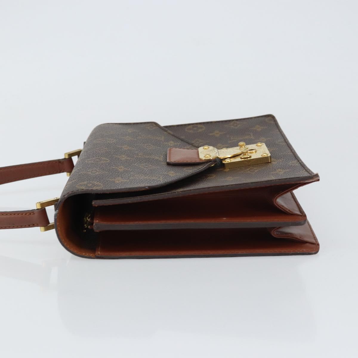 LOUIS VUITTON Monogram Concorde Hand Bag M51190 LV Auth bs31905