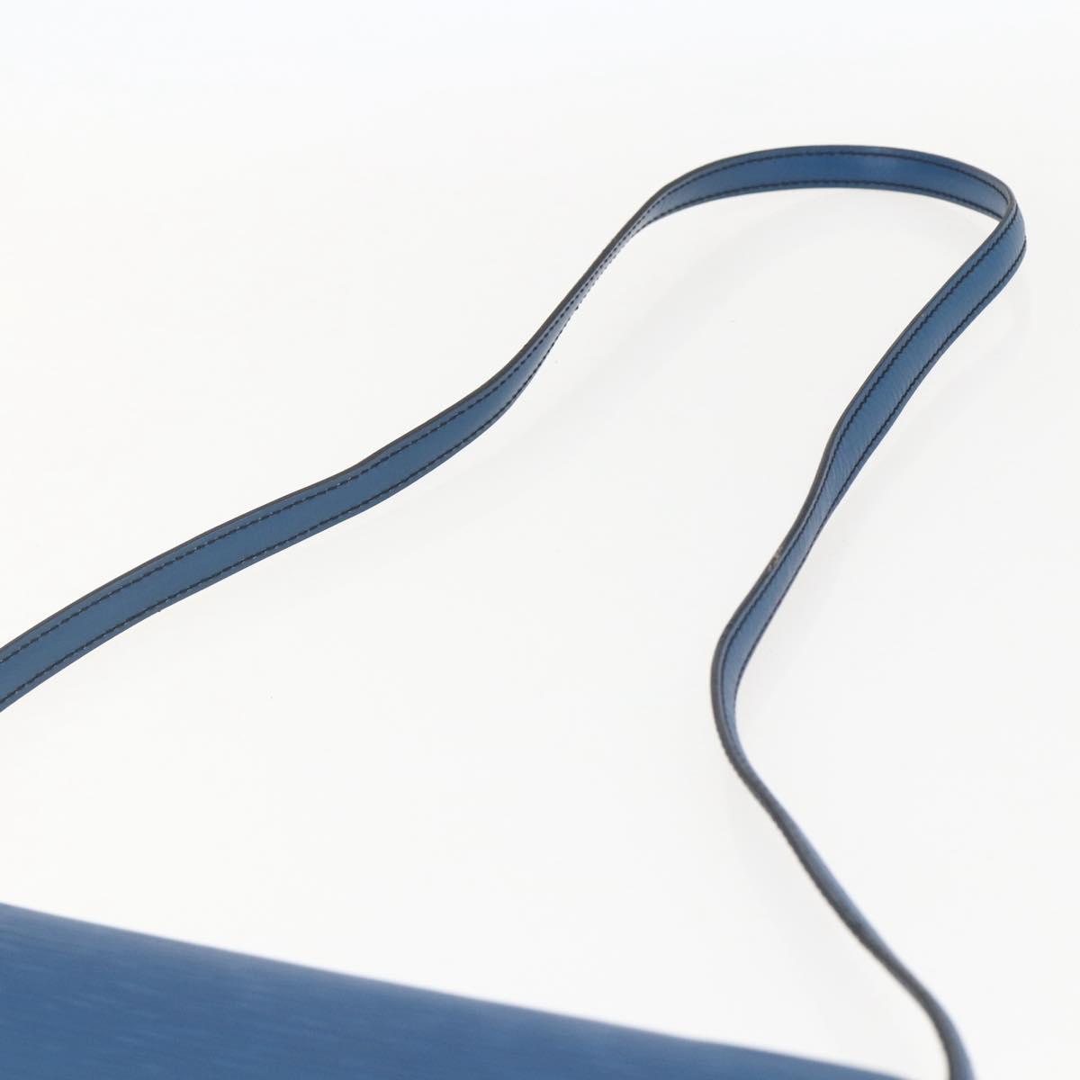 LOUIS VUITTON Epi Pochette Arche Shoulder Bag Blue M52575 LV Auth bs31907