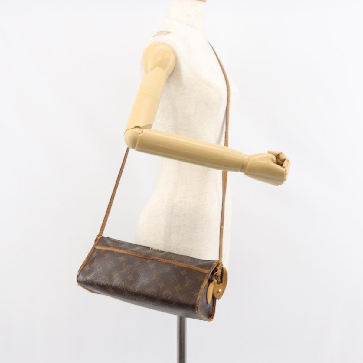 LOUIS VUITTON Monogram Popincourt Long Shoulder Bag M40008 LV Auth bs31922