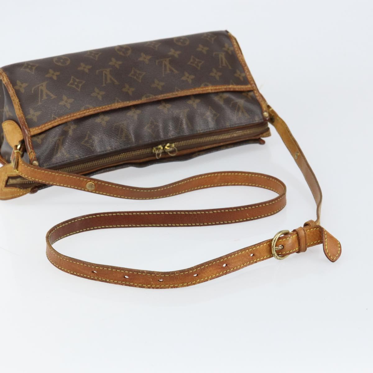 LOUIS VUITTON Monogram Popincourt Long Shoulder Bag M40008 LV Auth bs31922