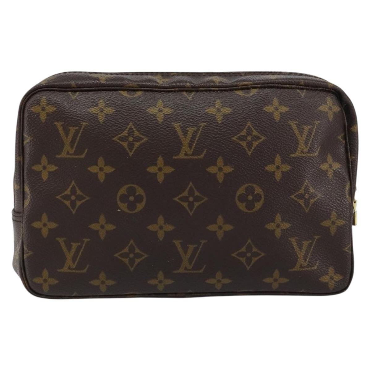 LOUIS VUITTON Monogram Trousse Toilette 23 Clutch Bag M47524 LV Auth bs31924