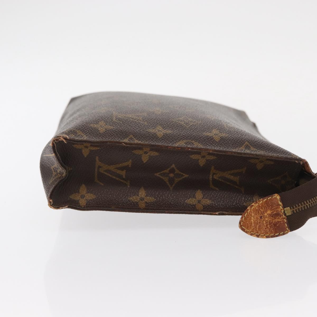 LOUIS VUITTON Monogram Poche Toilette 26 Pouch M47542 LV Auth bs31925