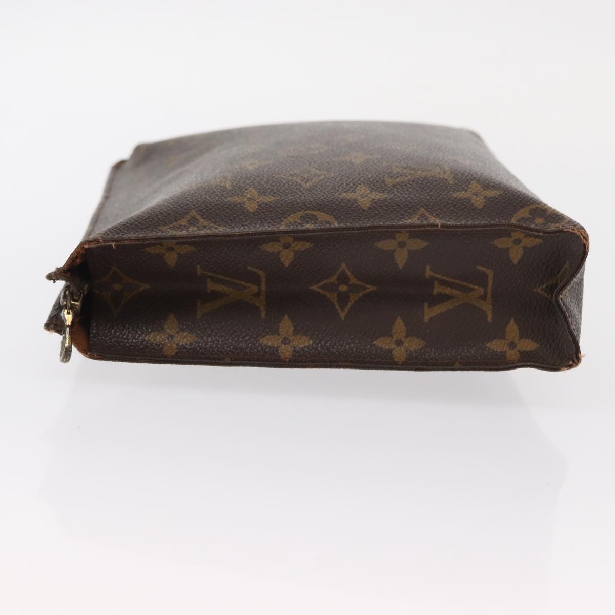 LOUIS VUITTON Monogram Poche Toilette 26 Pouch M47542 LV Auth bs31925