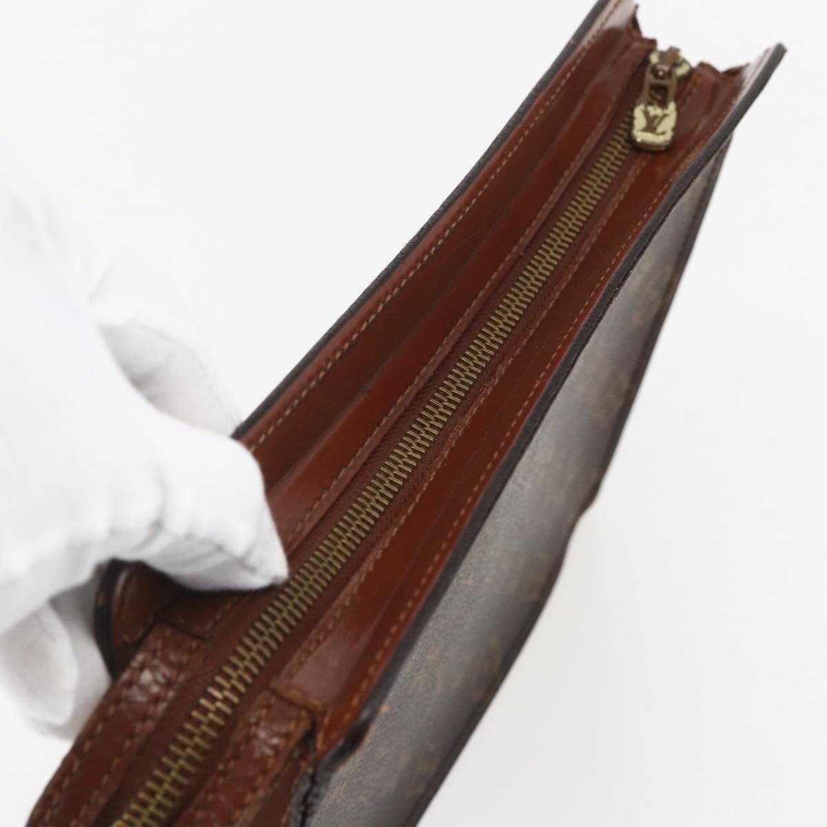 LOUIS VUITTON Monogram Pochette Homme Clutch Bag M51795 LV Auth bs31927