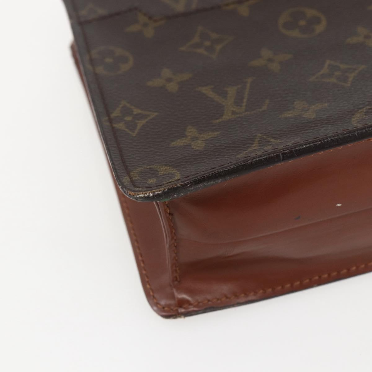 LOUIS VUITTON Monogram Pochette Homme Clutch Bag M51795 LV Auth bs31927