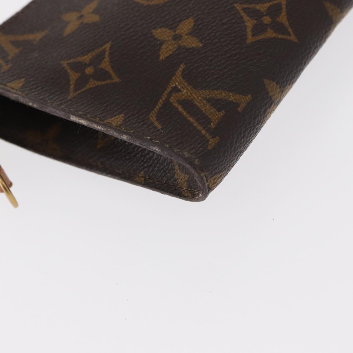 LOUIS VUITTON Monogram Bucket GM Accessory Pouch LV Auth bs31928