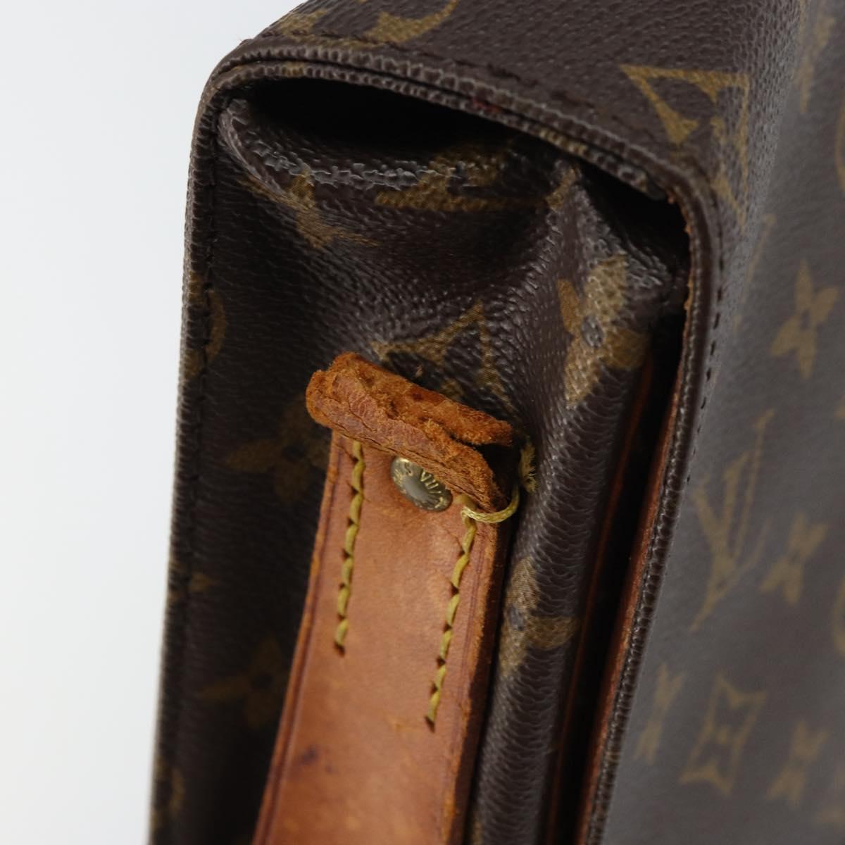 LOUIS VUITTON Monogram Cartouchiere GM Shoulder Bag M51252 LV Auth bs31929