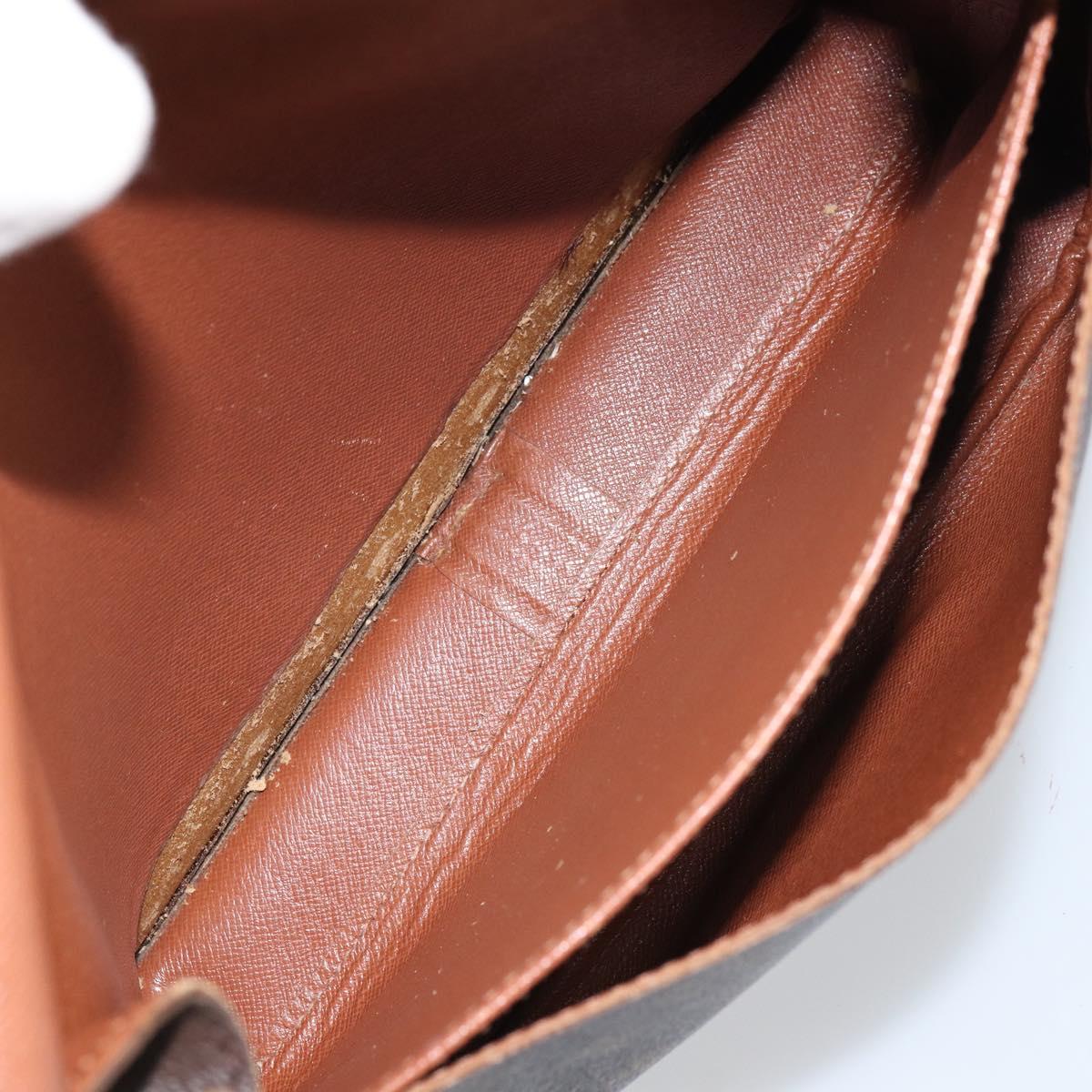 LOUIS VUITTON Monogram Cartouchiere GM Shoulder Bag M51252 LV Auth bs31929