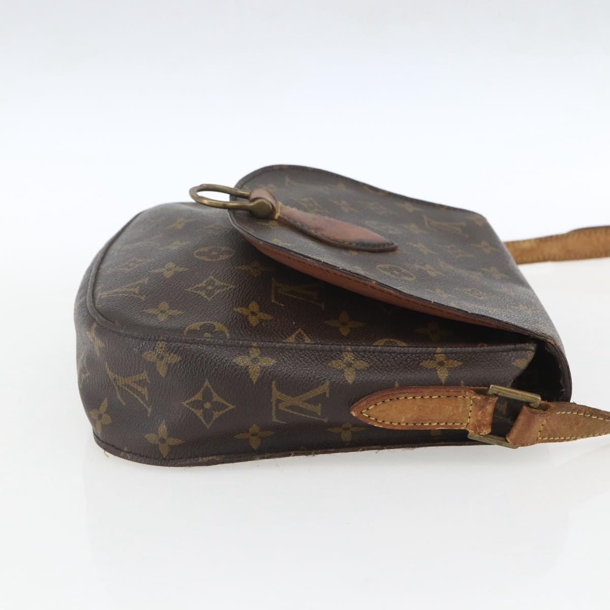 LOUIS VUITTON Monogram Saint Cloud GM Shoulder Bag M51242 LV Auth bs31930