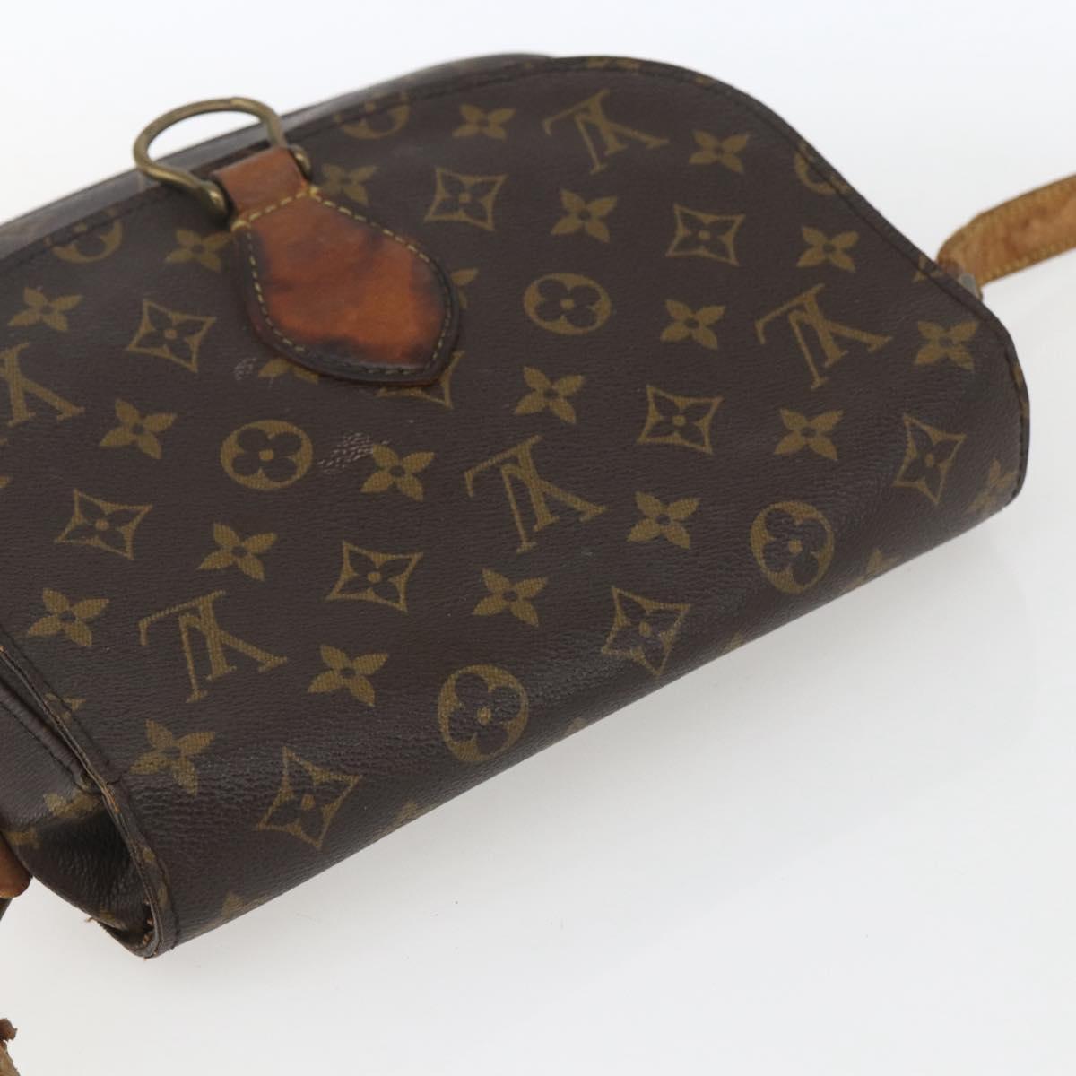 LOUIS VUITTON Monogram Saint Cloud GM Shoulder Bag M51242 LV Auth bs31930