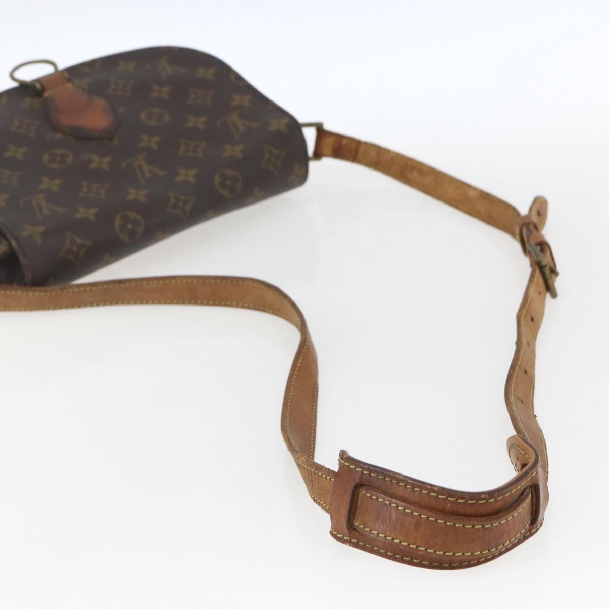 LOUIS VUITTON Monogram Saint Cloud GM Shoulder Bag M51242 LV Auth bs31930