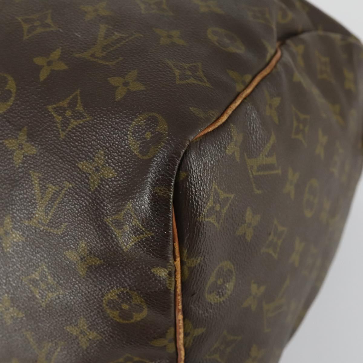 LOUIS VUITTON Monogram Keepall 50 Boston Bag M41426 LV Auth bs31932