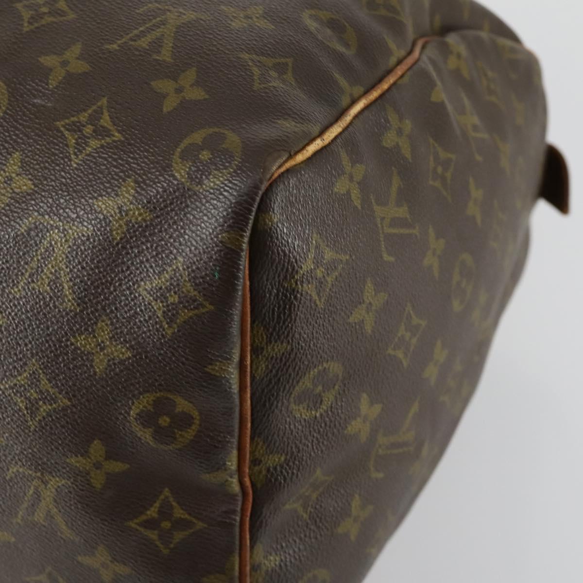 LOUIS VUITTON Monogram Keepall 50 Boston Bag M41426 LV Auth bs31932
