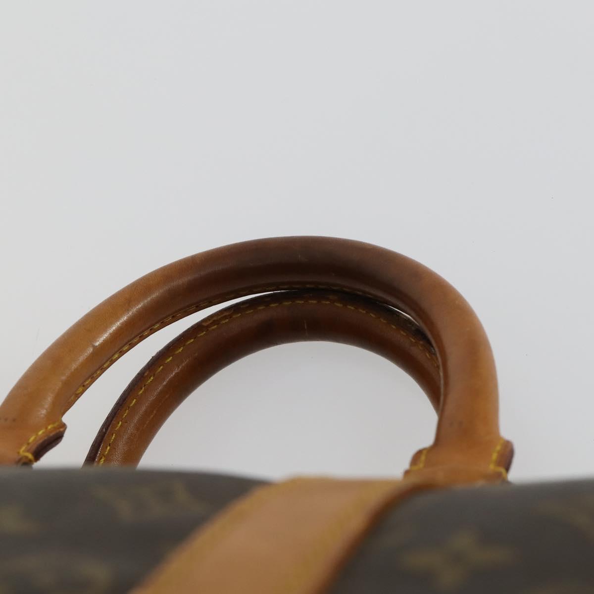 LOUIS VUITTON Monogram Keepall 55 Boston Bag M41424 LV Auth bs31933