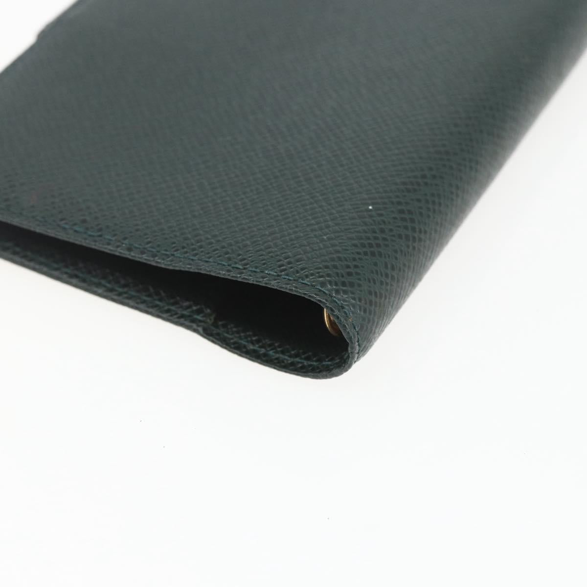 LOUIS VUITTON Taiga Agenda PM Day Planner Cover Epicea R20424 LV Auth bs31935