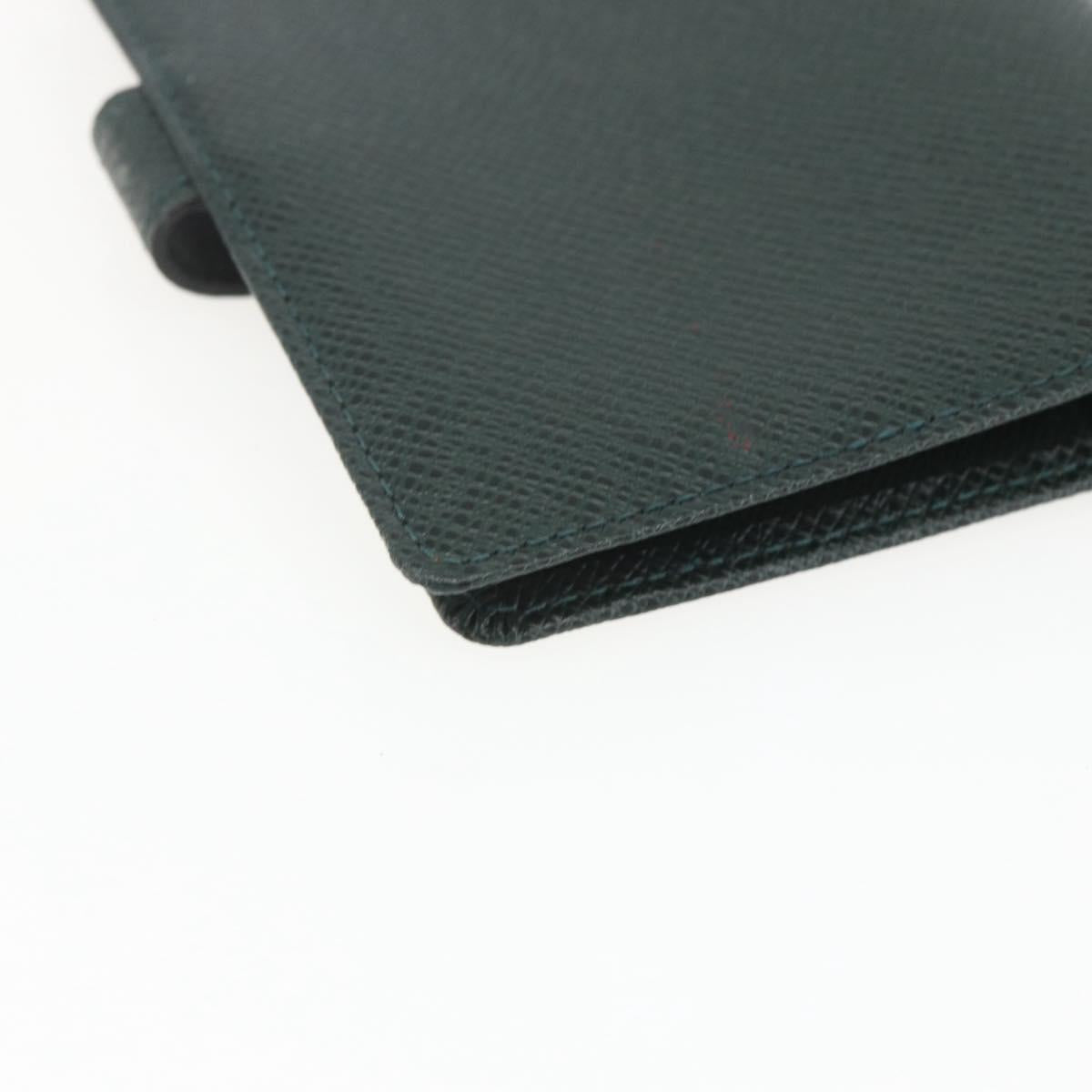LOUIS VUITTON Taiga Agenda PM Day Planner Cover Epicea R20424 LV Auth bs31935