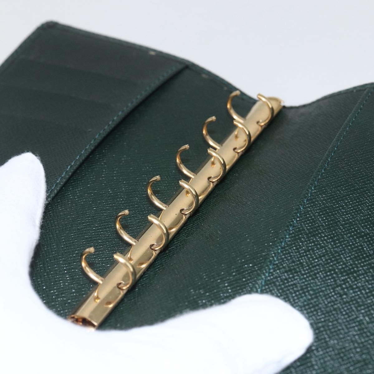 LOUIS VUITTON Taiga Agenda PM Day Planner Cover Epicea R20424 LV Auth bs31935
