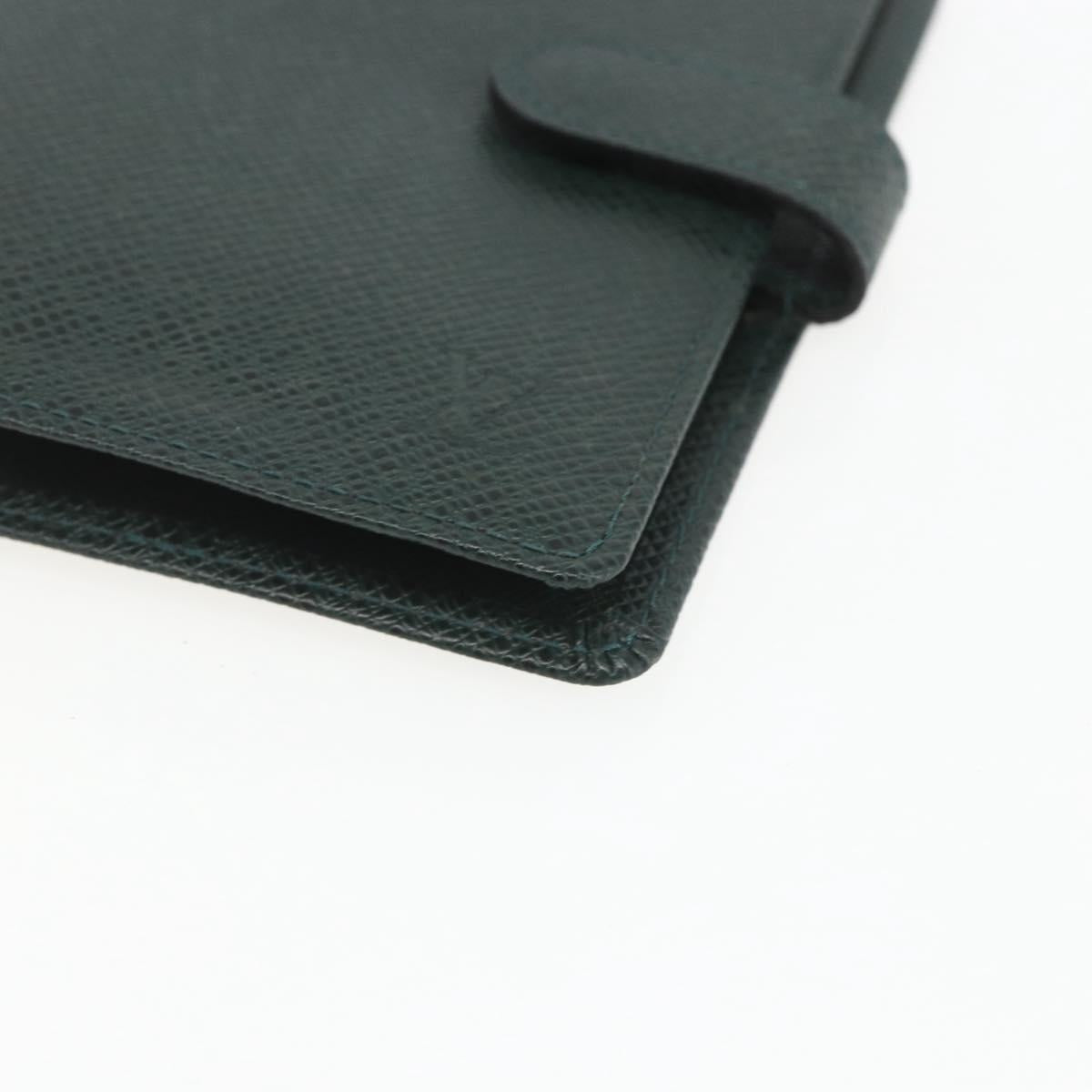 LOUIS VUITTON Taiga Agenda PM Day Planner Cover Epicea R20424 LV Auth bs31935