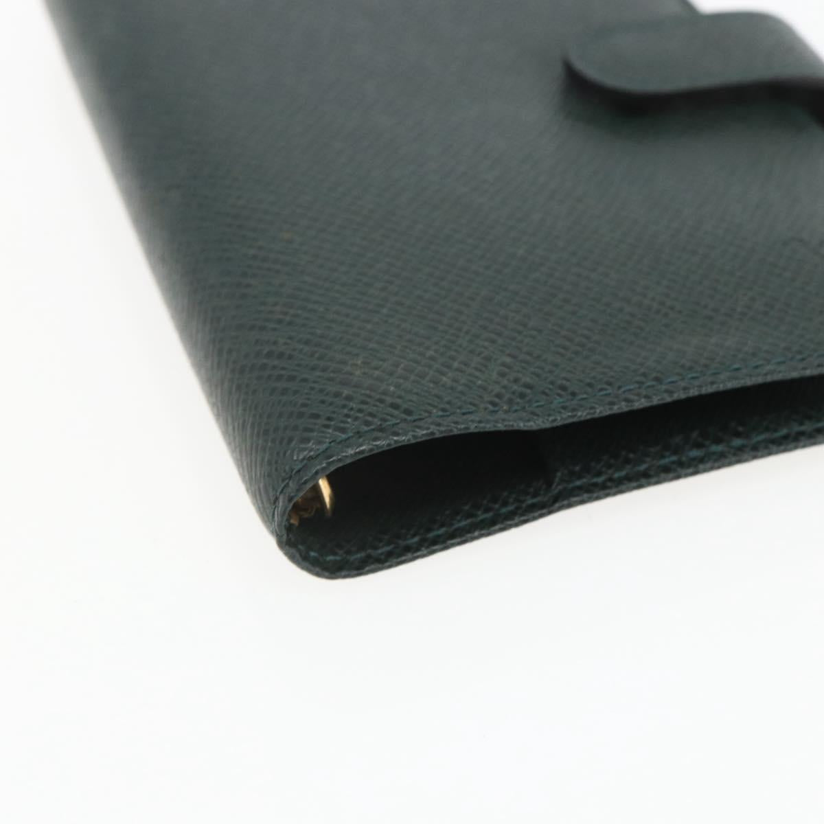 LOUIS VUITTON Taiga Agenda PM Day Planner Cover Epicea R20424 LV Auth bs31935