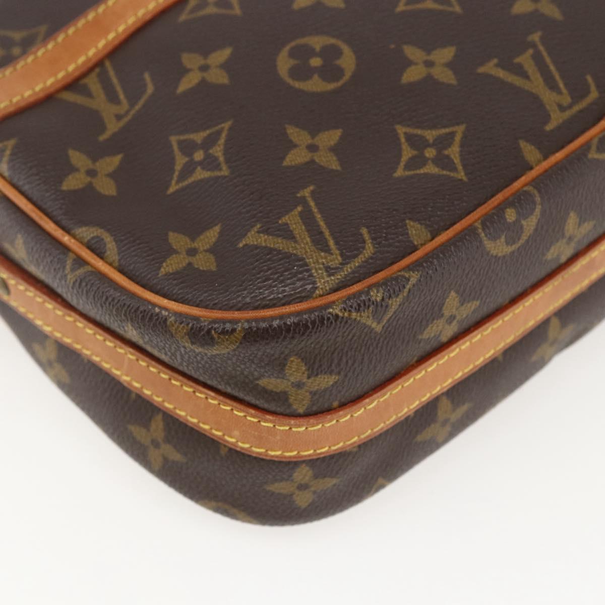 LOUIS VUITTON Monogram Senlis Shoulder Bag M51222 LV Auth bs31938