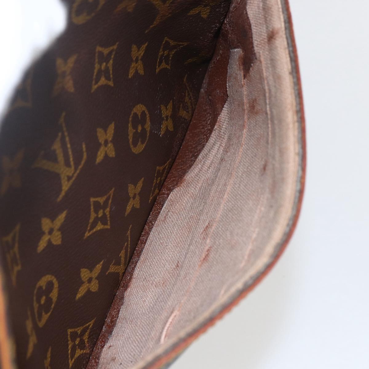 LOUIS VUITTON Monogram Senlis Shoulder Bag M51222 LV Auth bs31938