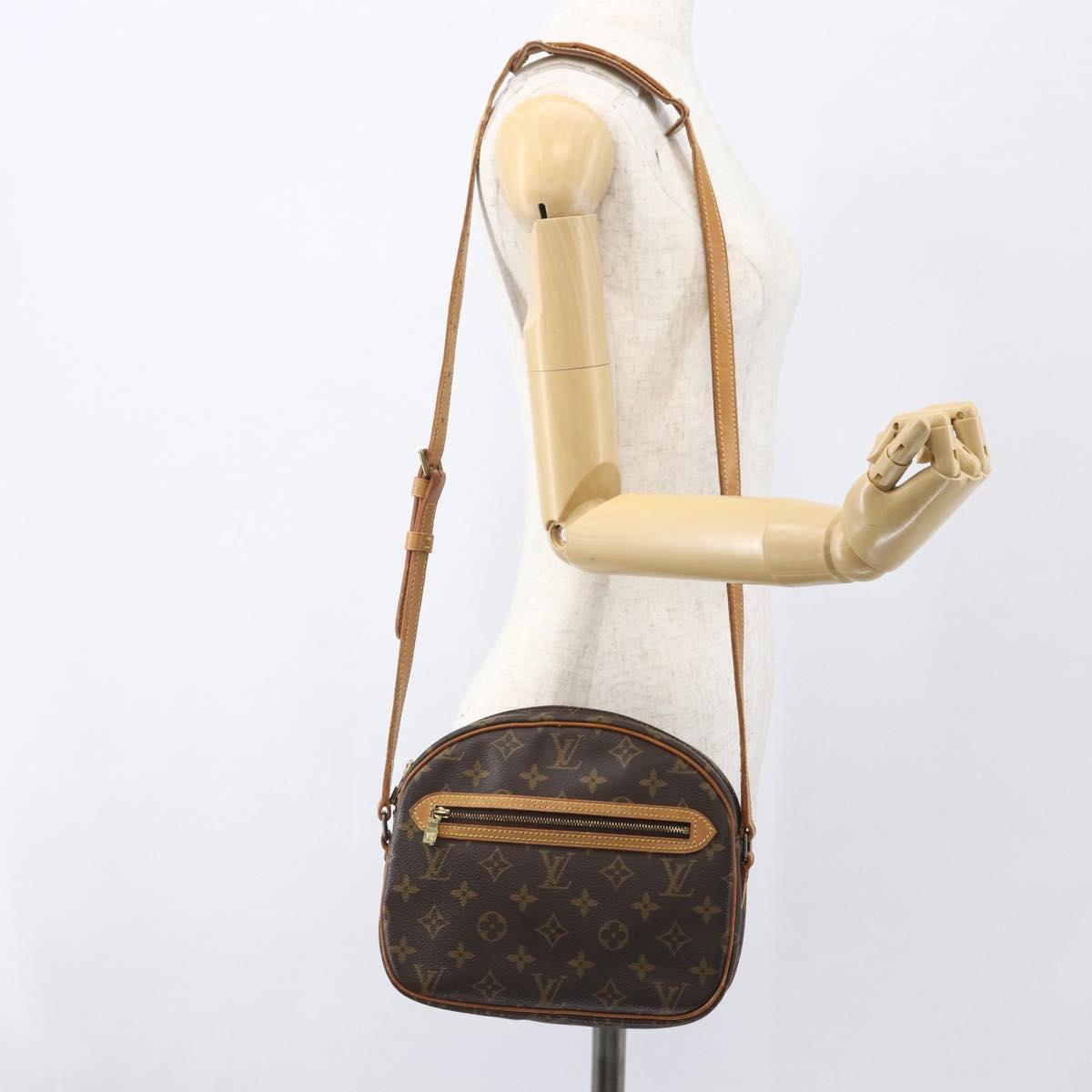 LOUIS VUITTON Monogram Senlis Shoulder Bag M51222 LV Auth bs31938