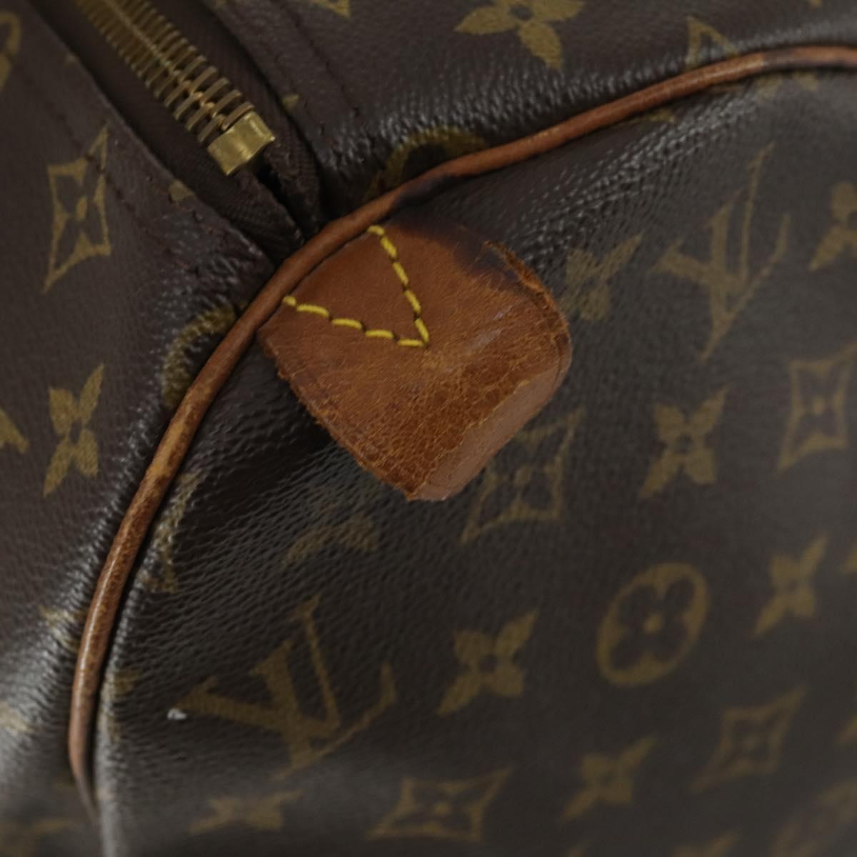 LOUIS VUITTON Monogram Keepall 45 Boston Bag M41428 LV Auth bs31942
