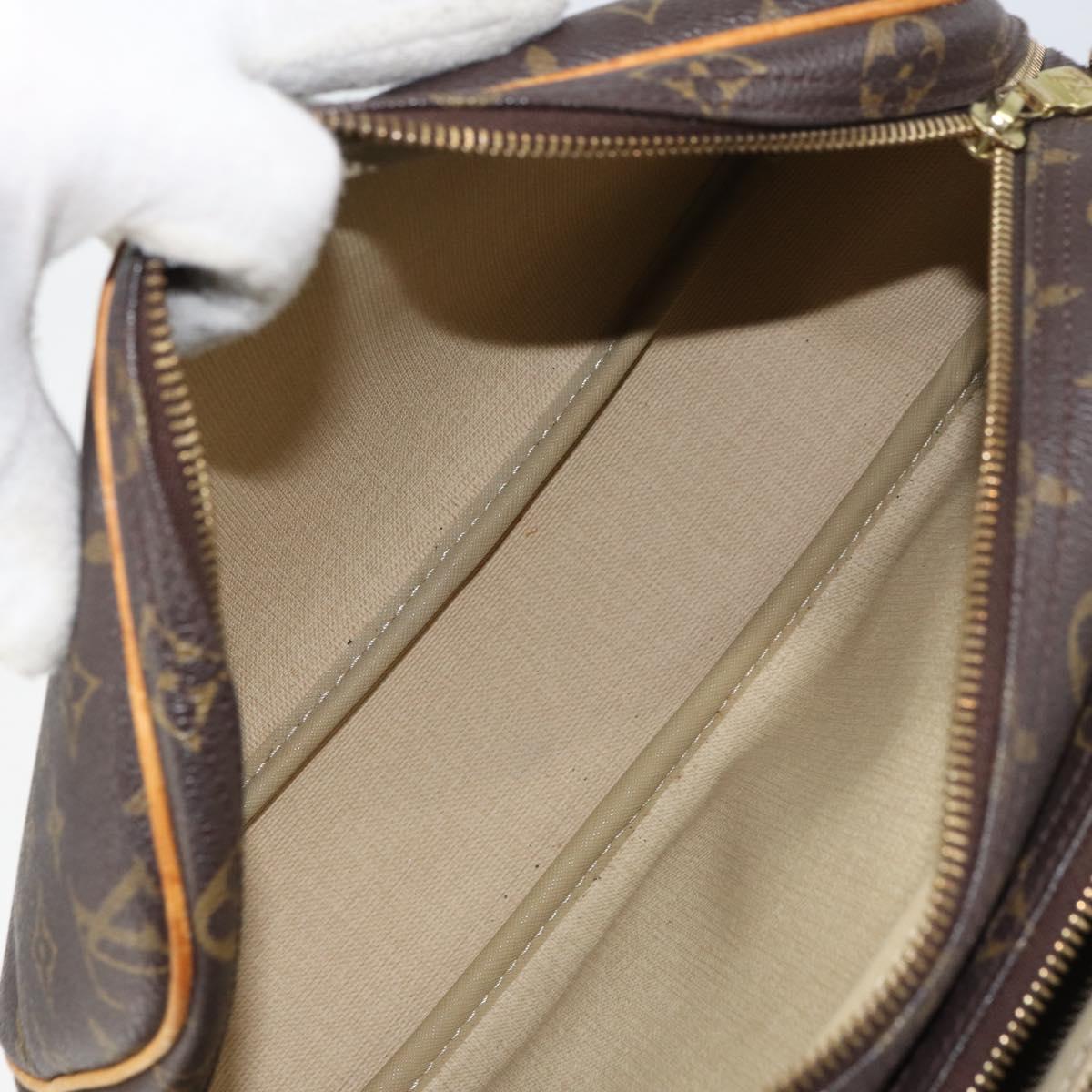 LOUIS VUITTON Monogram Reporter PM Shoulder Bag M45254 LV Auth bs31944