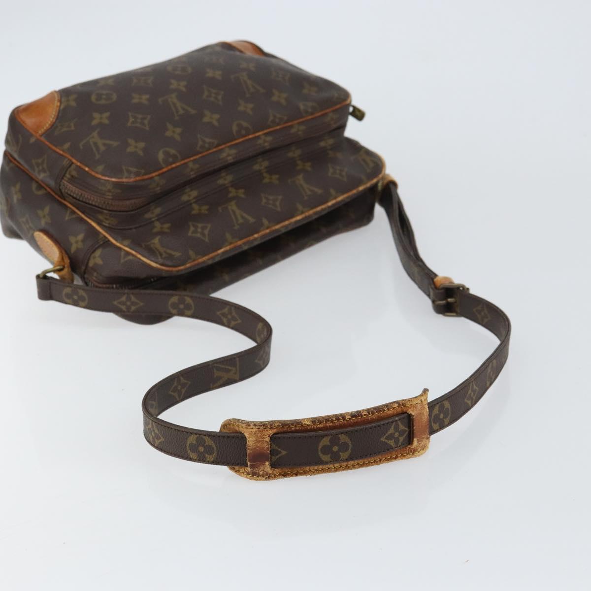 LOUIS VUITTON Monogram Nile Shoulder Bag M45244 LV Auth bs31946