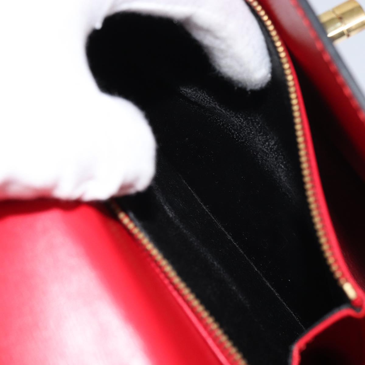 LOUIS VUITTON Epi Malesherbes Hand Bag Red M52377 LV Auth bs31949