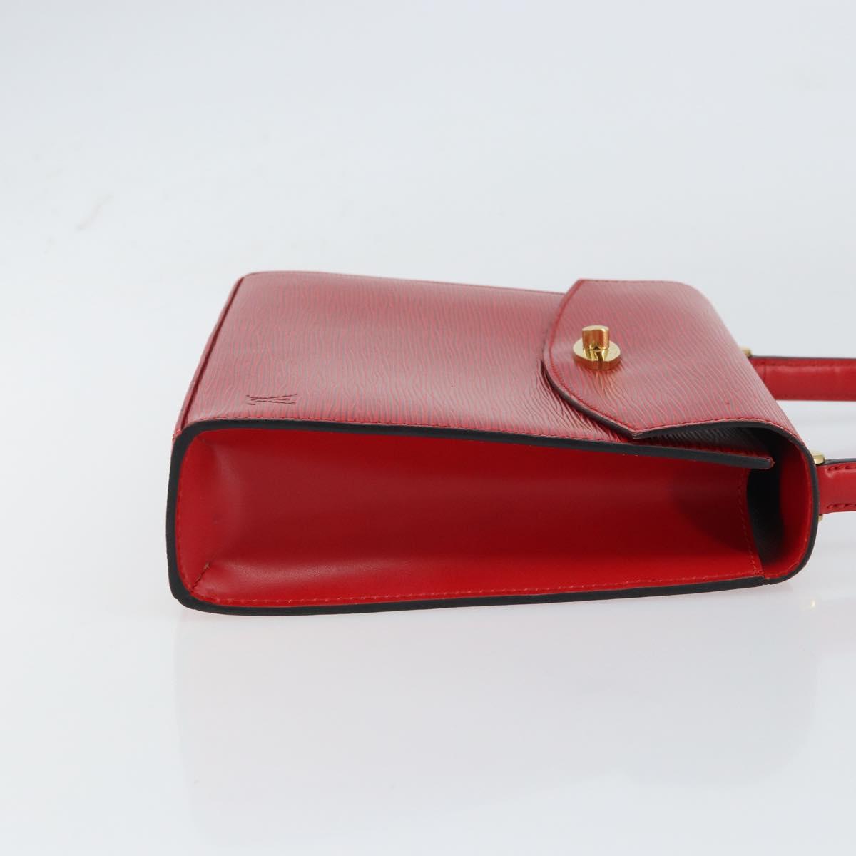 LOUIS VUITTON Epi Malesherbes Hand Bag Red M52377 LV Auth bs31949