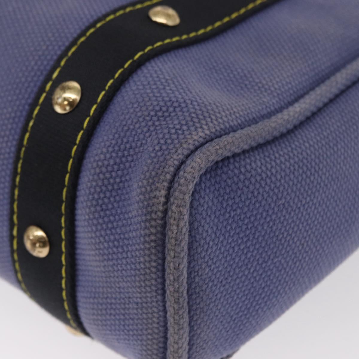 LOUIS VUITTON Antigua Cabas MM Tote Bag Blue M40087 LV Auth bs31951