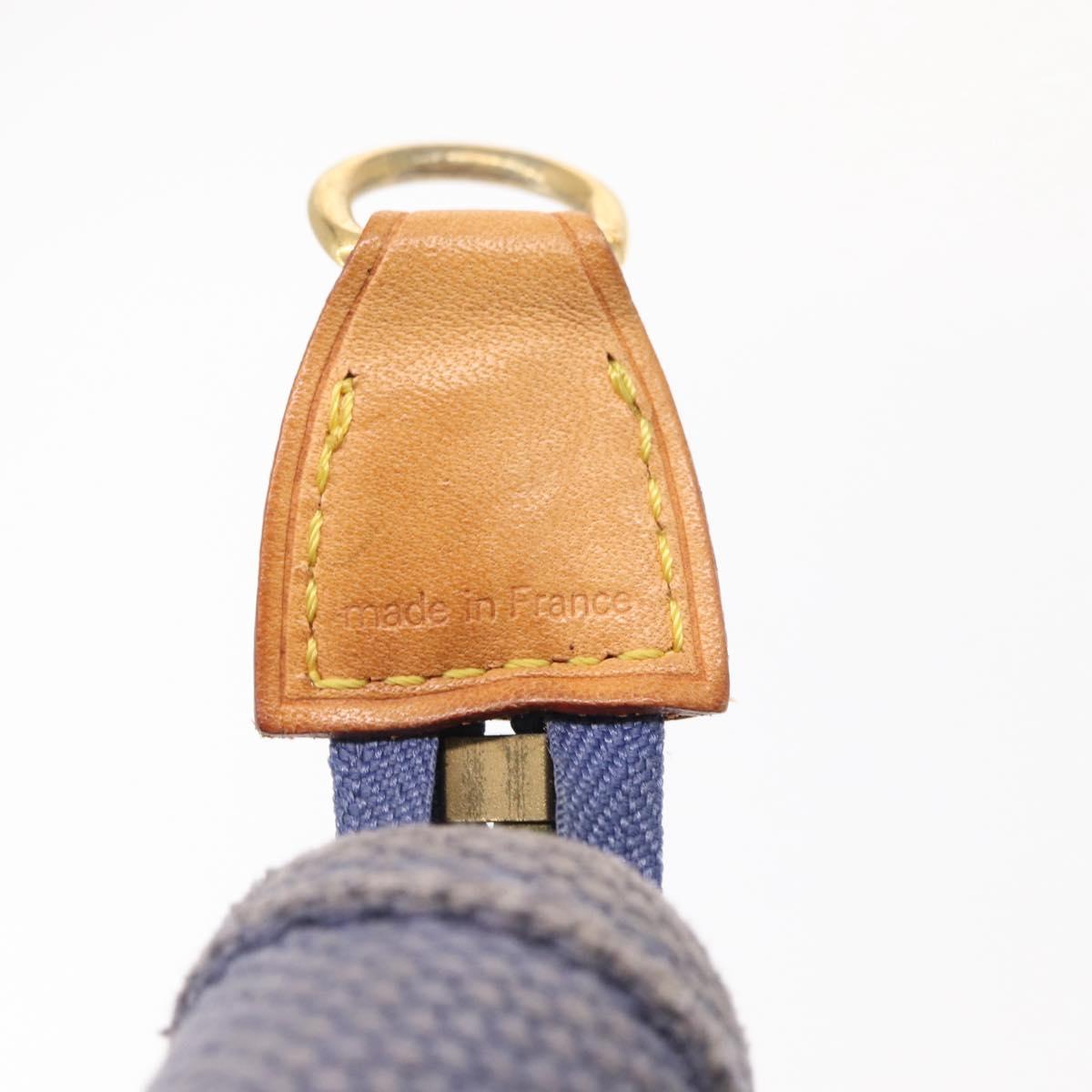 LOUIS VUITTON Antigua Cabas MM Tote Bag Blue M40087 LV Auth bs31951