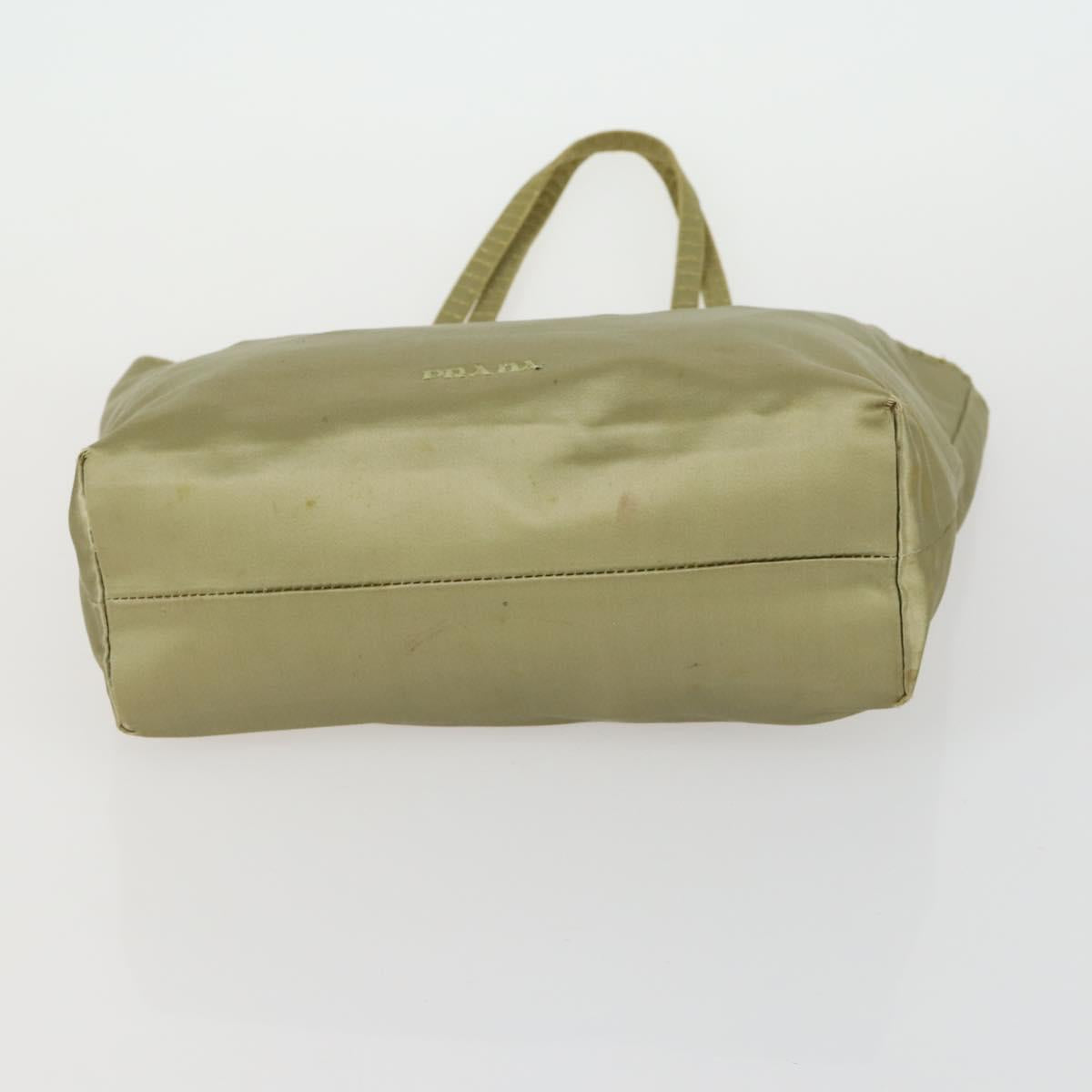 PRADA Shoulder Bag Nylon 3 Set Green Brown Auth bs31979