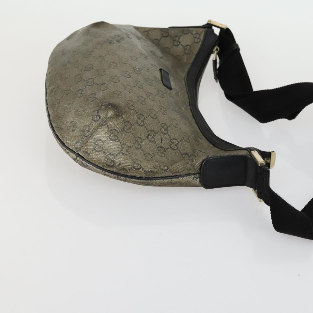 GUCCI GG Canvas Shoulder Bag 2 Set Beige Auth bs31982
