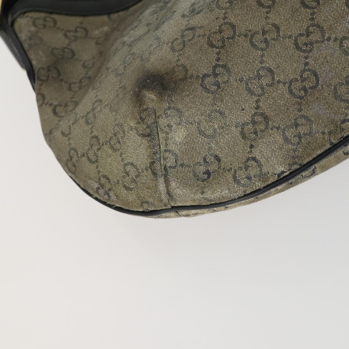 GUCCI GG Canvas Shoulder Bag 2 Set Beige Auth bs31982