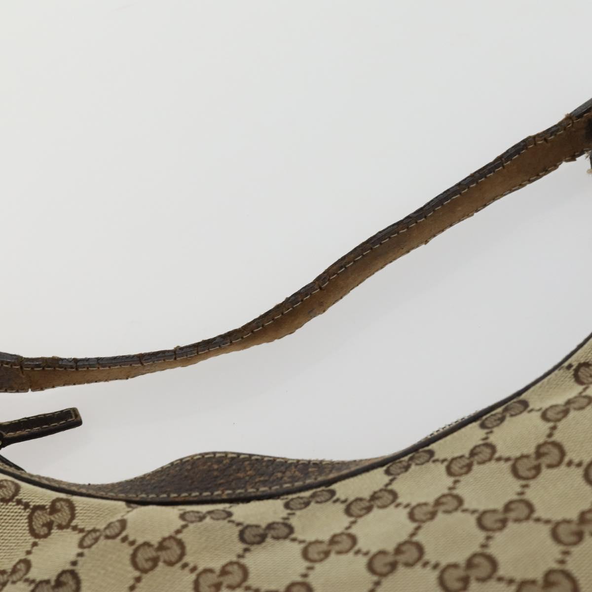 GUCCI GG Canvas Shoulder Bag 2 Set Beige Auth bs31982