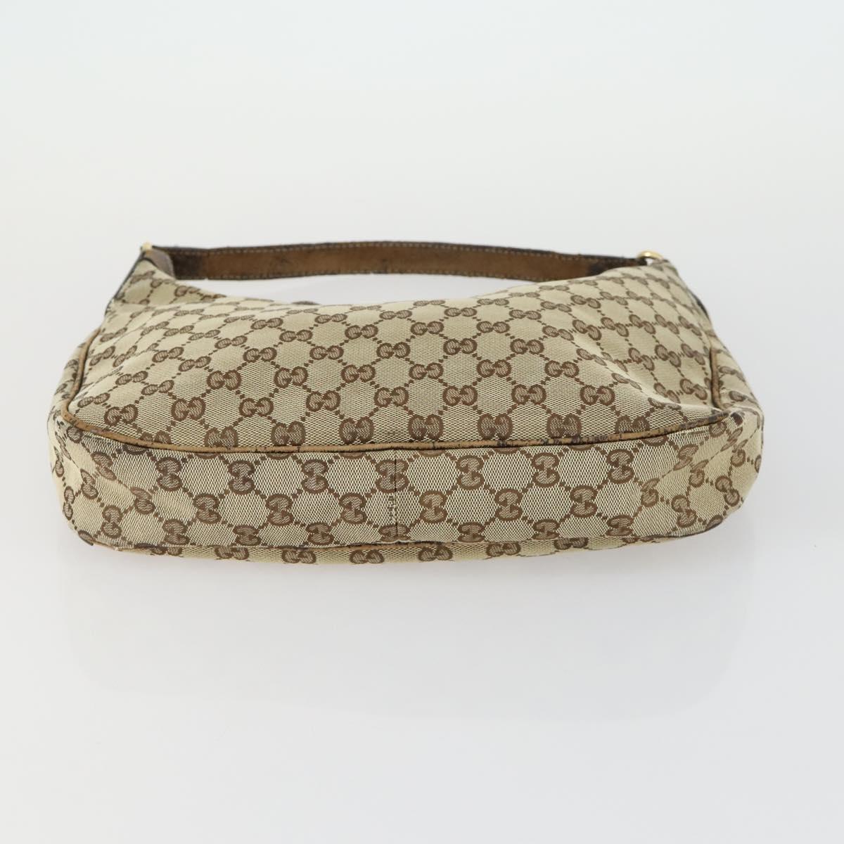 GUCCI GG Canvas Shoulder Bag 2 Set Beige Auth bs31982
