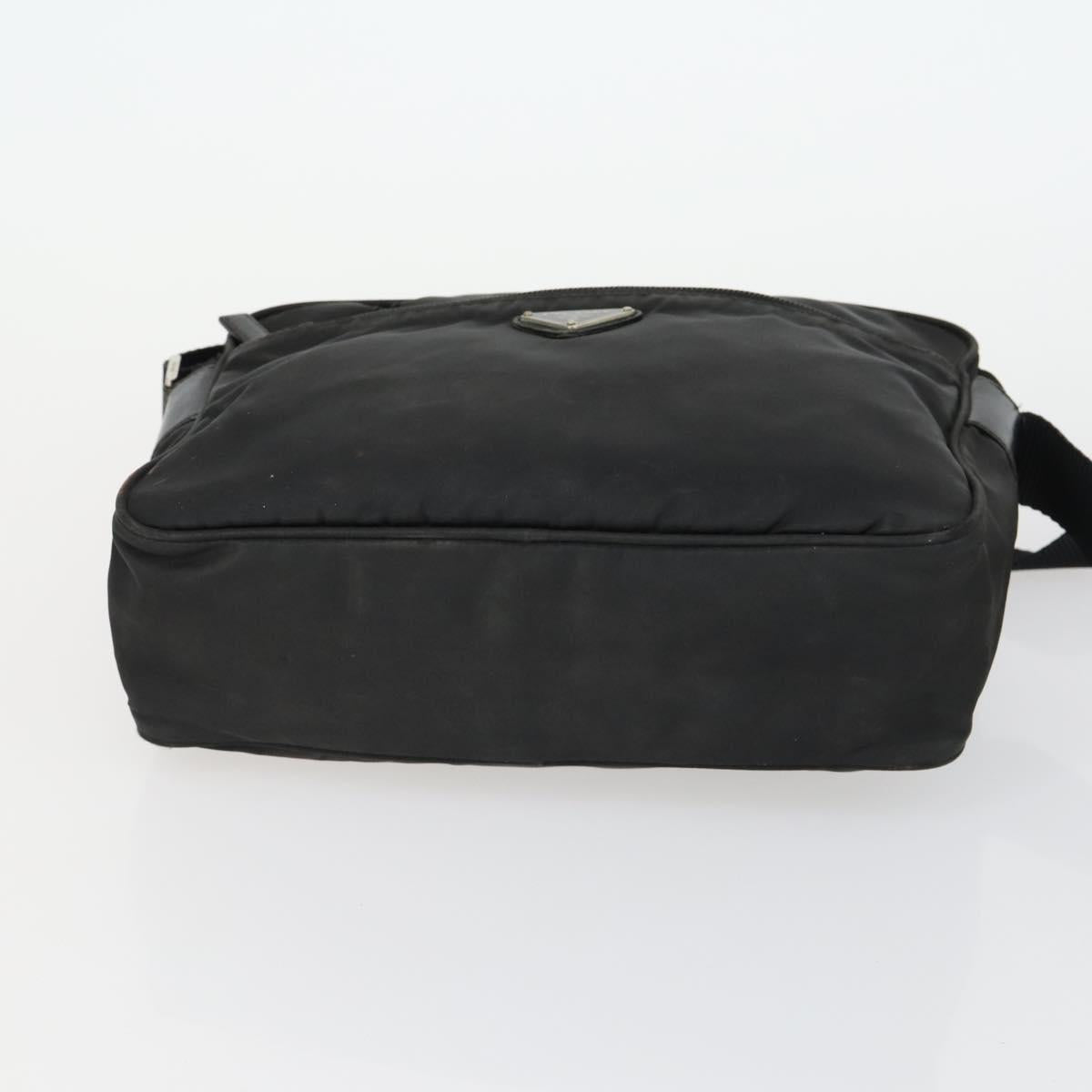 PRADA Shoulder Bag Nylon 3 Set Black Auth bs31983