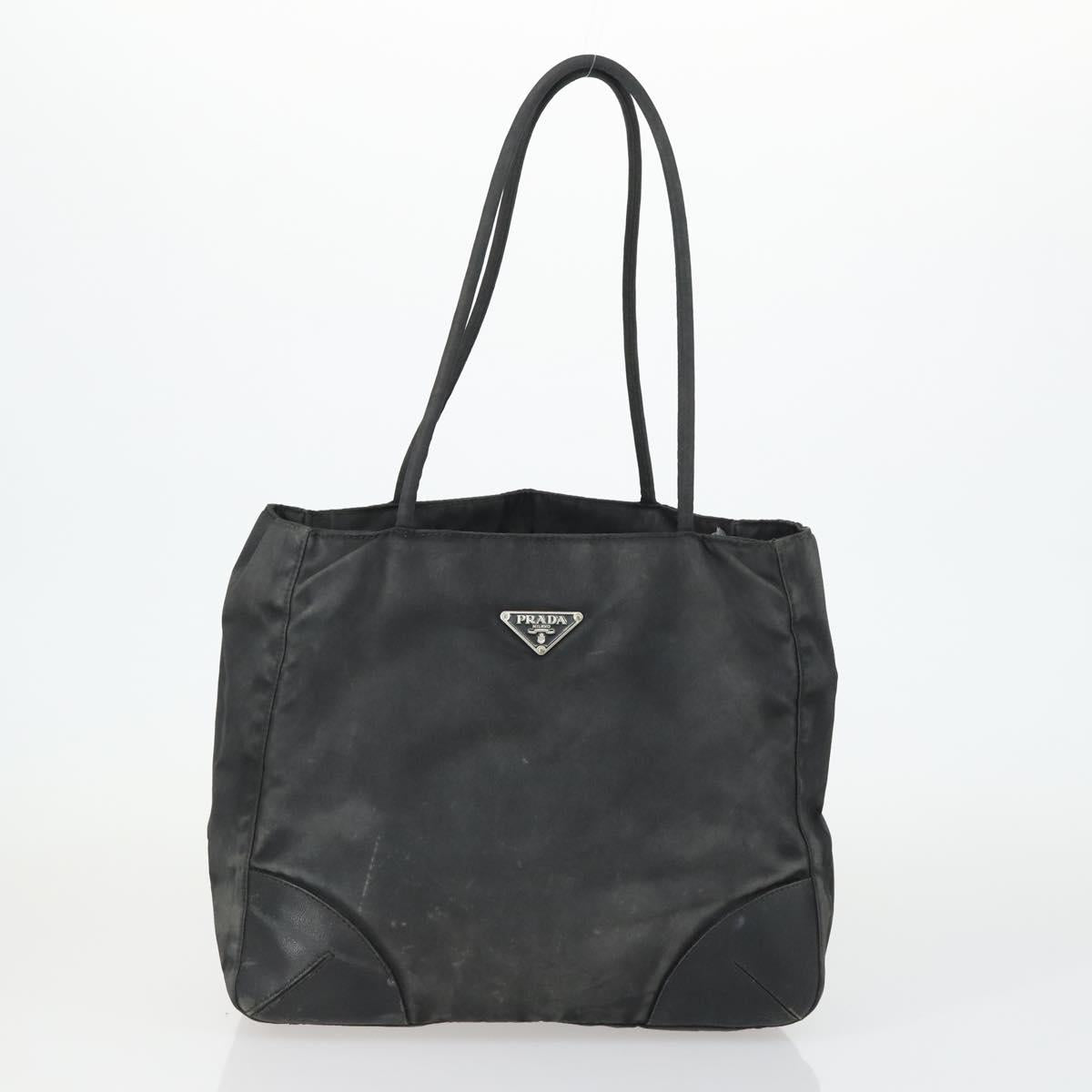 PRADA Shoulder Bag Nylon 3 Set Black Auth bs31983
