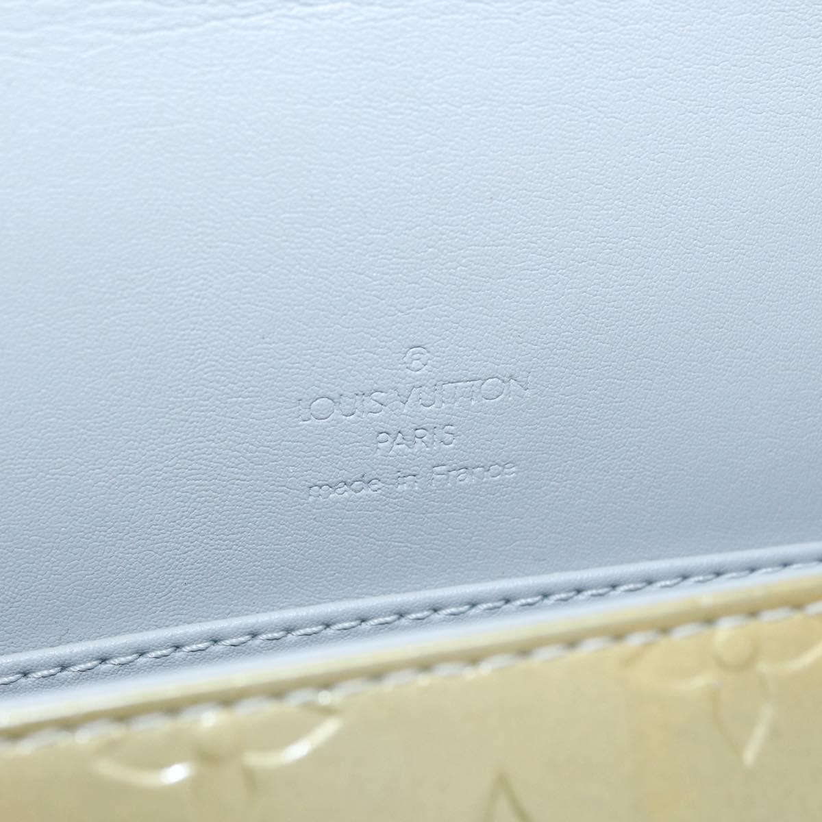 LOUIS VUITTON Monogram Vernis Thompson Street Bag Gris M91008 LV Auth bs31985