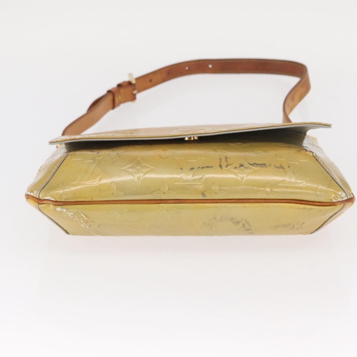 LOUIS VUITTON Monogram Vernis Thompson Street Bag Gris M91008 LV Auth bs31985