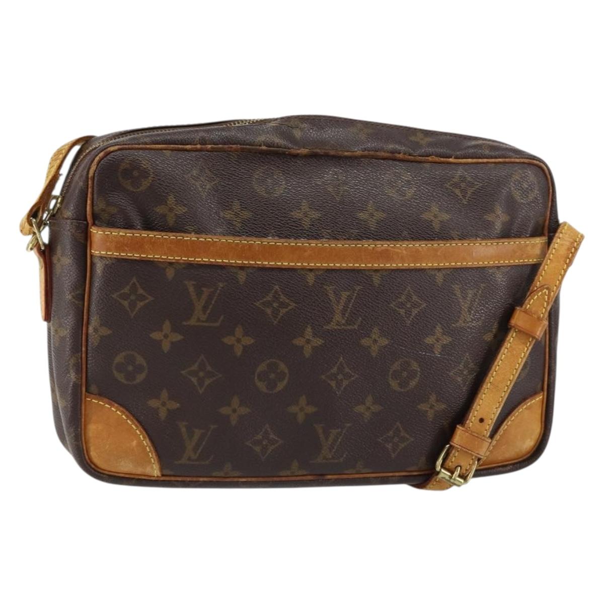 LOUIS VUITTON Monogram Trocadero 27 Shoulder Bag M51274 LV Auth bs31994