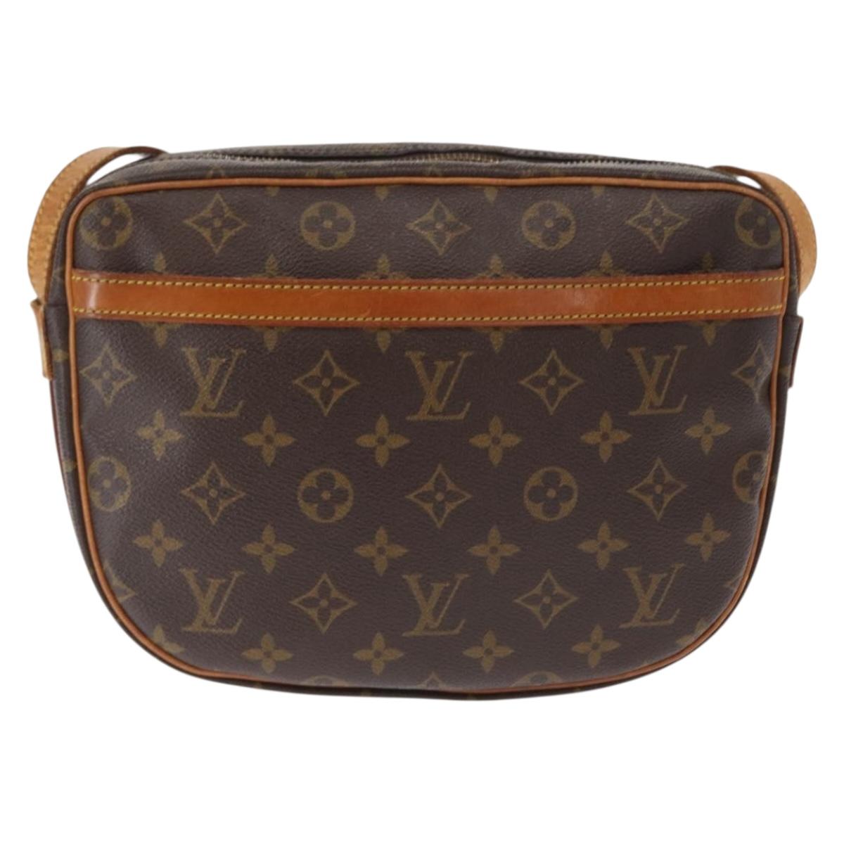 LOUIS VUITTON Monogram Jeune Fille GM Shoulder Bag M51225 LV Auth bs31996
