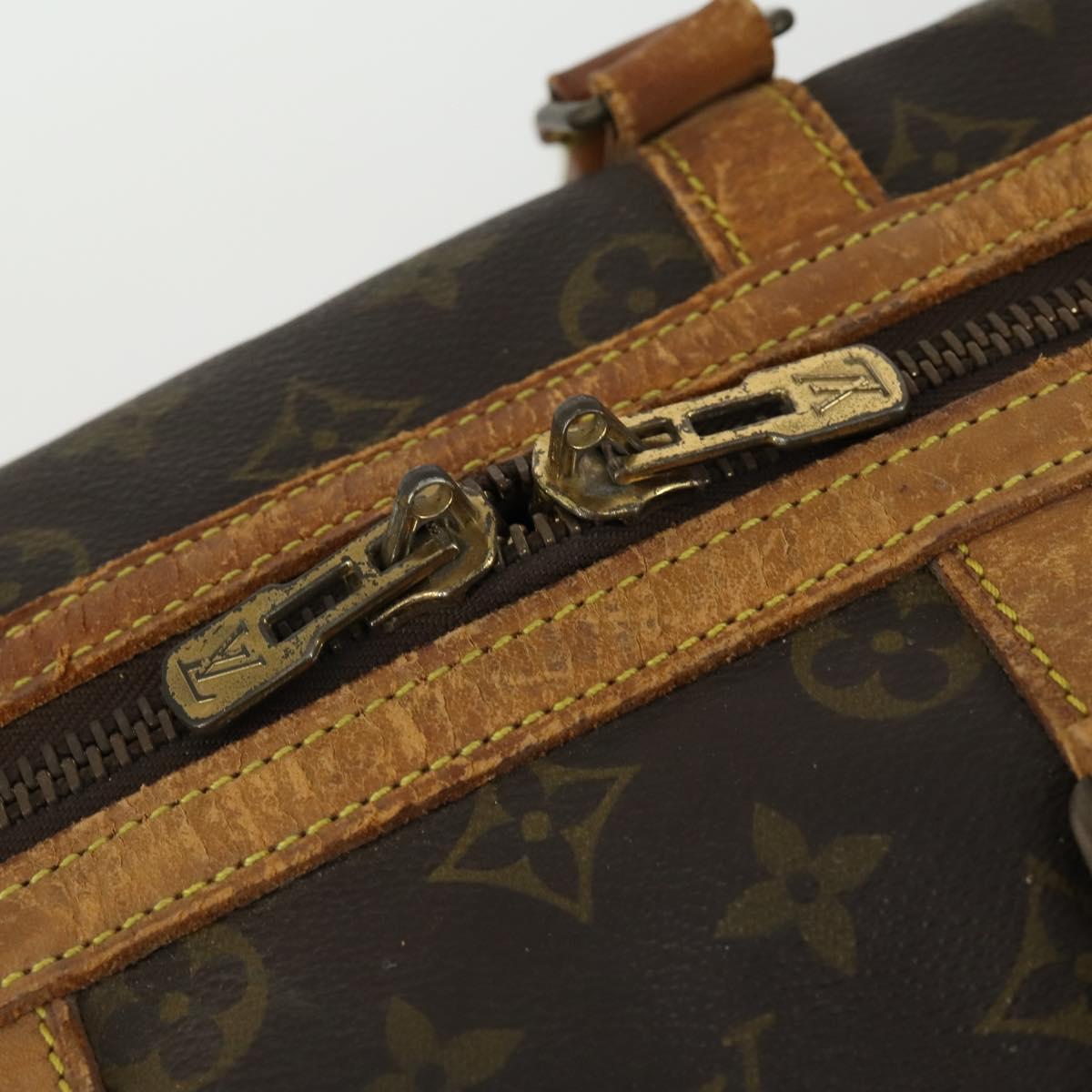 LOUIS VUITTON Monogram Sac Sports Boston Bag M41444 LV Auth bs31998