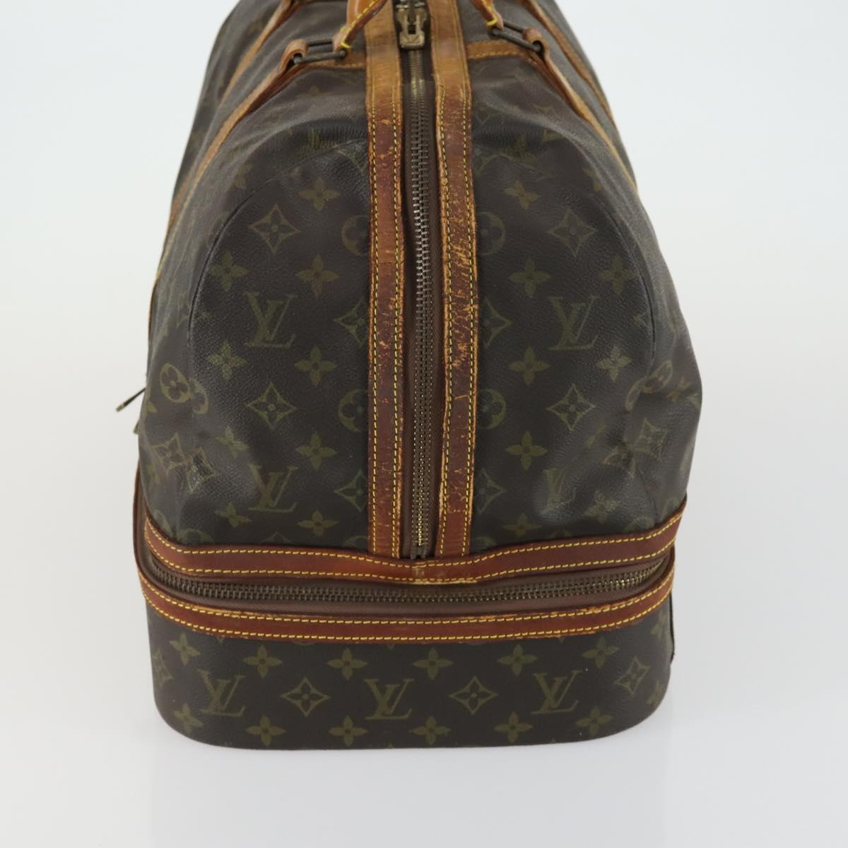 LOUIS VUITTON Monogram Sac Sports Boston Bag M41444 LV Auth bs31998