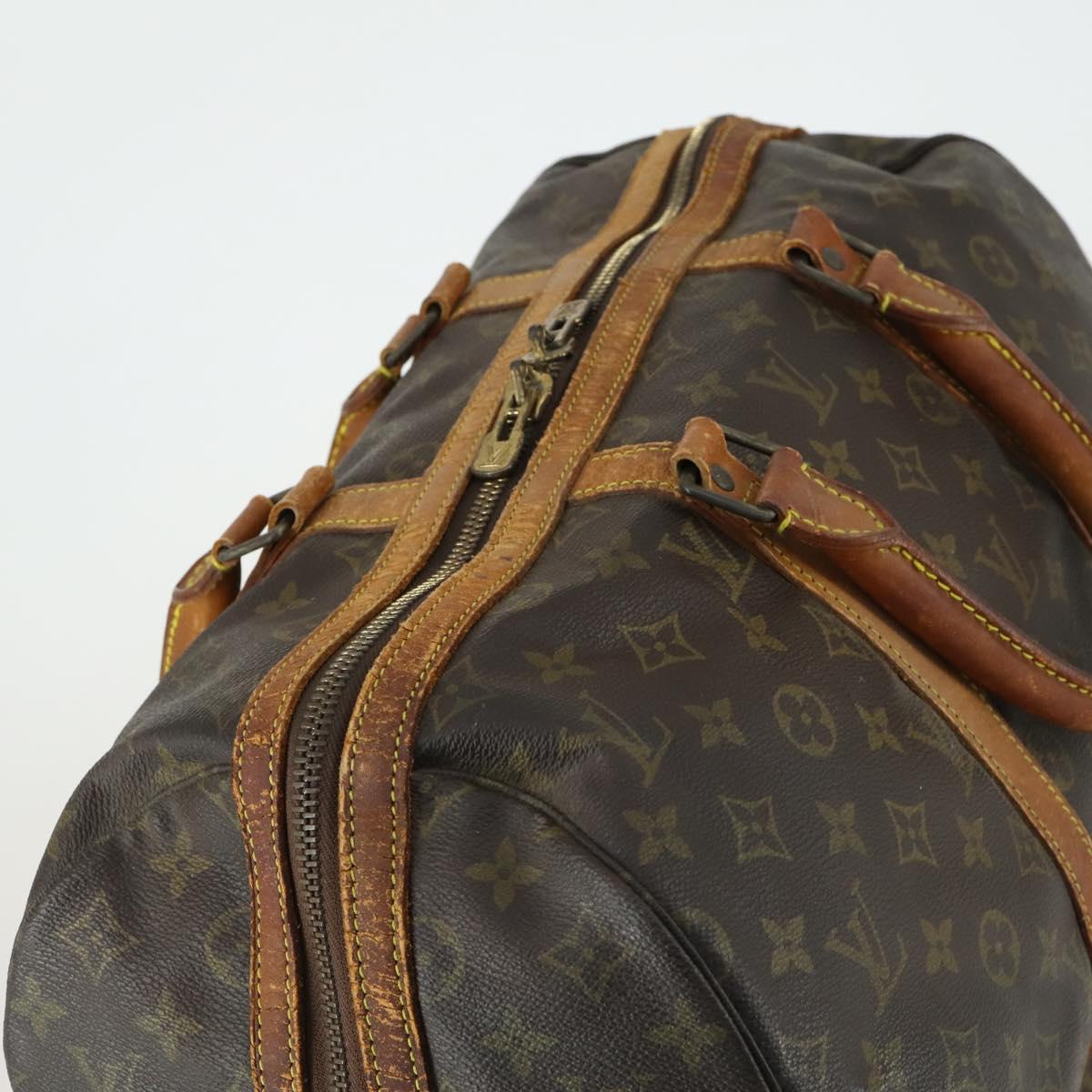LOUIS VUITTON Monogram Sac Sports Boston Bag M41444 LV Auth bs31998